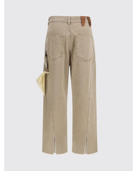 DARKPARK Natural Wide Leg Denim Jeans