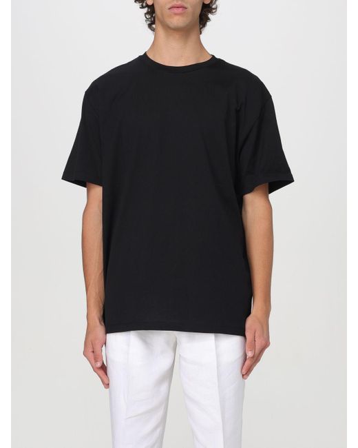 Roberto Collina Black T-shirt for men