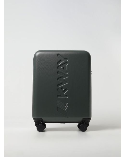 K-Way Black Travel Bag for men