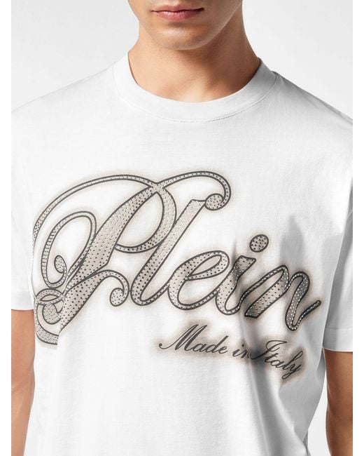 Philipp Plein White Polo Shirt for men