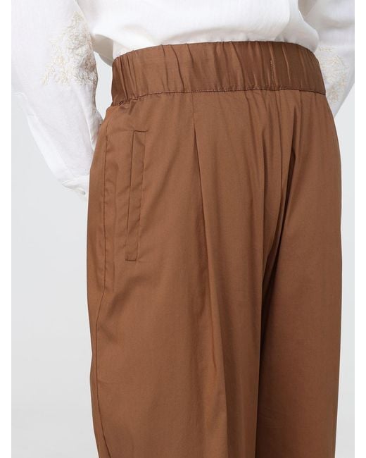 Semicouture Brown Pants