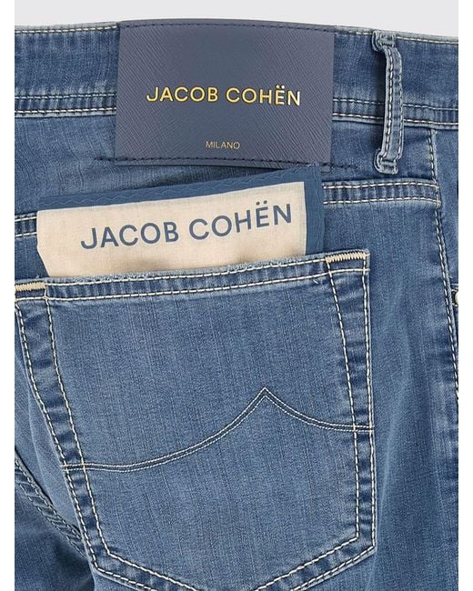 Jacob Cohen Blue Slim Fit Denim Jeans for men