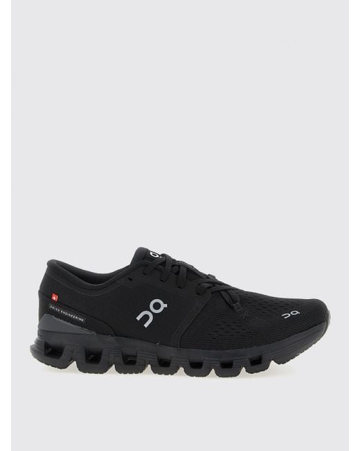 On Shoes Black Cloud X 4 Sneakers On for men
