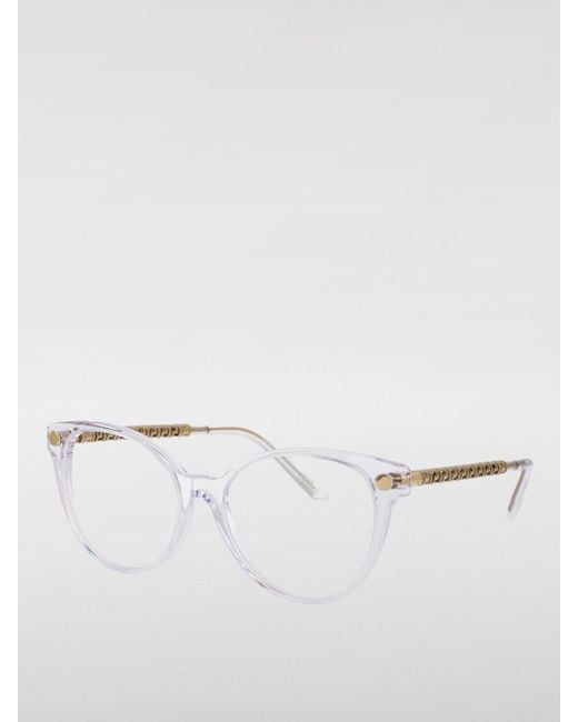 Versace White Optical Frames