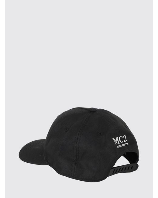 Mc2 Saint Barth Black Hat for men