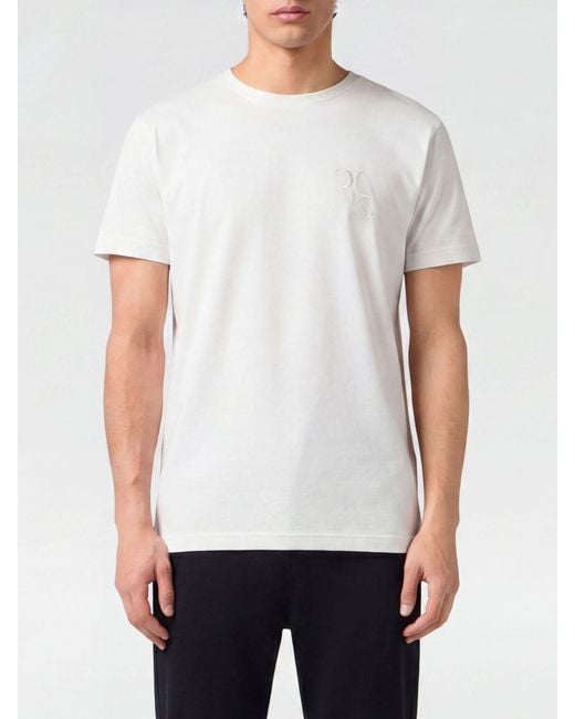 Billionaire White T-Shirt for men