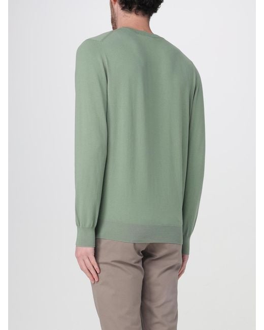 Maglia Basic di Fay in Green da Uomo