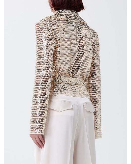 SIMONA CORSELLINI White Sequin Jacket