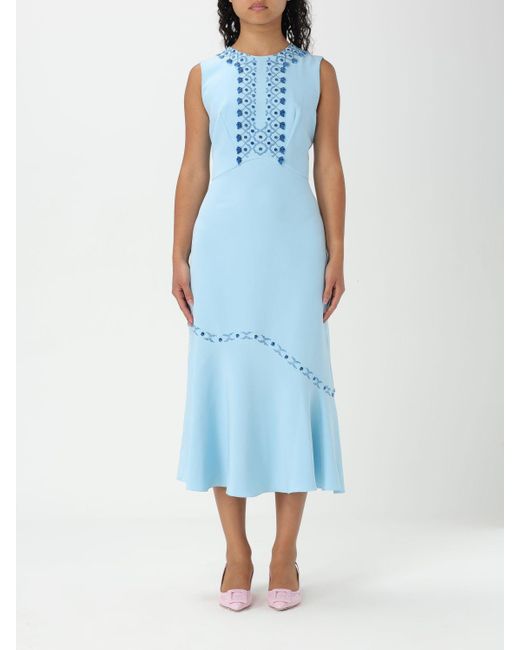 Ermanno Scervino Blue Dress