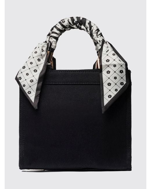 Secret Pon-pon Black Shoulder Bag