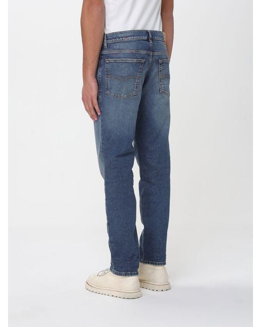 DIESEL Blue D-Finitive Slim Fit Jeans for men