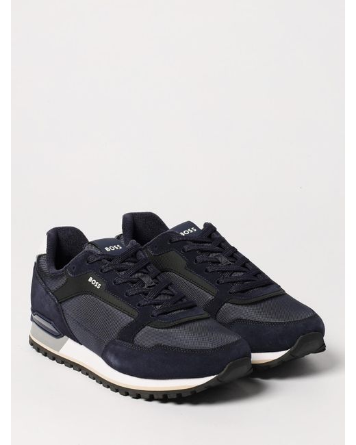 Boss Blue Sneakers for men