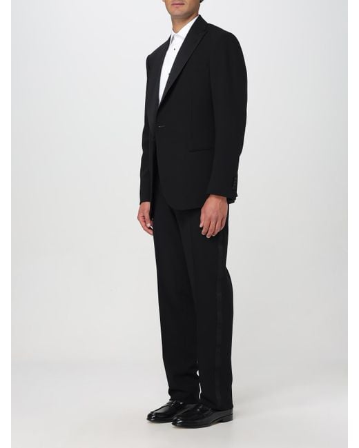 Giorgio Armani Black Classic Tuxedo Suit for men