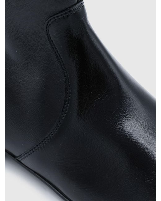 Khaite Black Boots