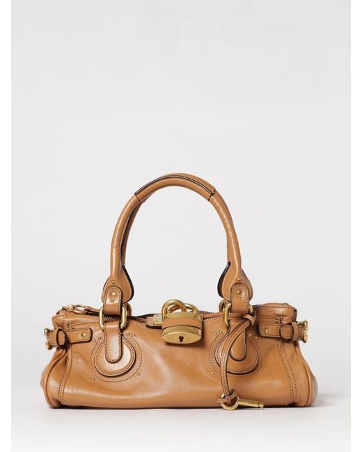 Chloé Brown ChloÉ Paddington Leather Bag