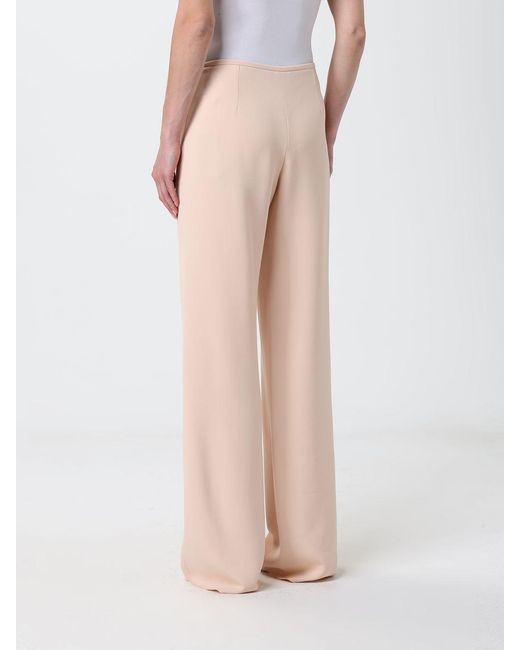 Emporio Armani Pink Wide Crêpe Trousers