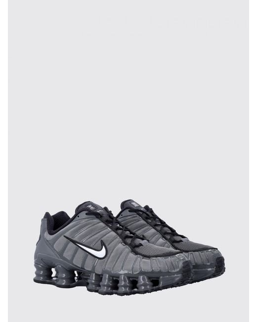 Nike White Shox Tl Se Rubber And Mesh Sneakers for men