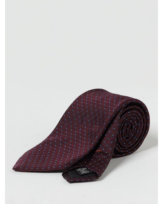 Zegna Tie in Purple for Men | Lyst UK