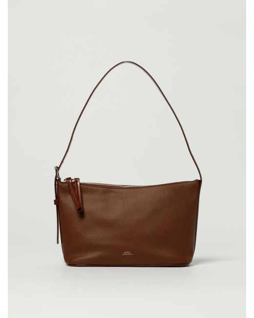 Borsa Vera di A.P.C. in Brown