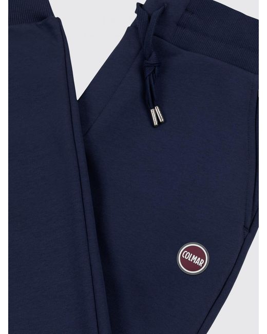 Colmar Blue Cotton Jogging Pants for men