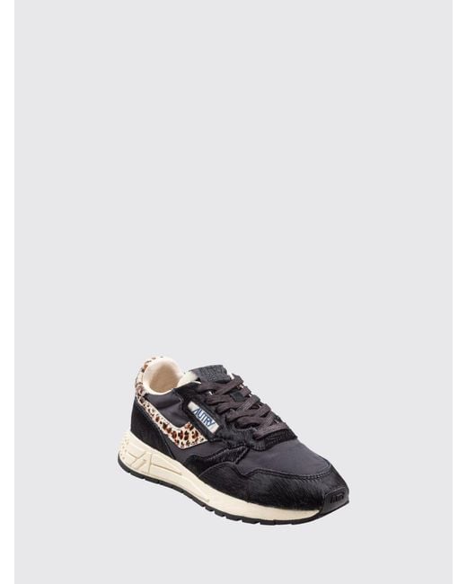 Autry Black Reelwind Low-Top Trainers