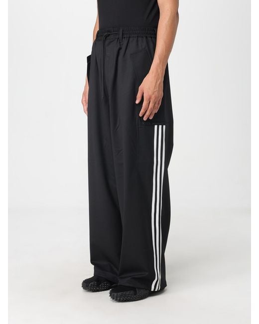 Y-3 Black Trousers for men