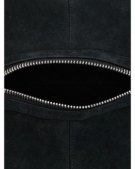 Coperni Black Suede Shoulder Bag