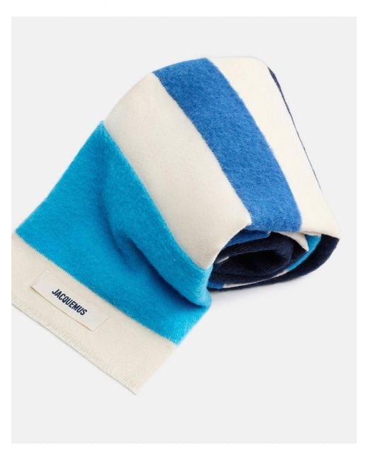 La Sciarpa Arazzo di Jacquemus in Blue