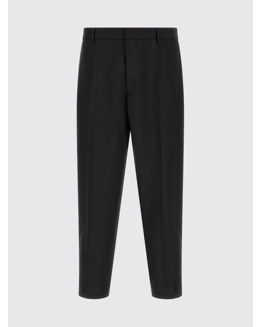 Jil Sander Blue Slim Fit Tailored Wool And Mohair Trousers for men