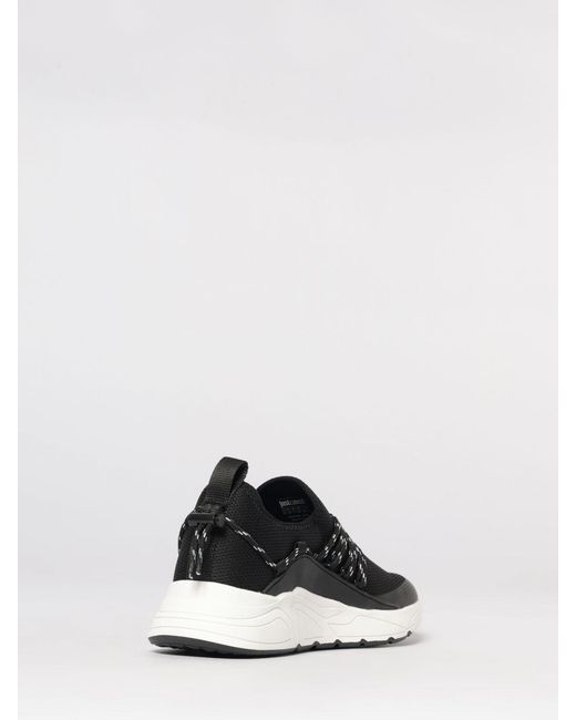 Just Cavalli White Mesh And Rubber Sneakers for men