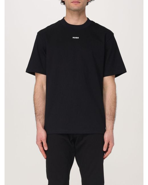 Camiseta Hombre HUGO de hombre de color Black