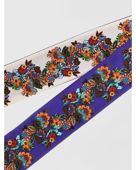 Etro White Neck Scarf