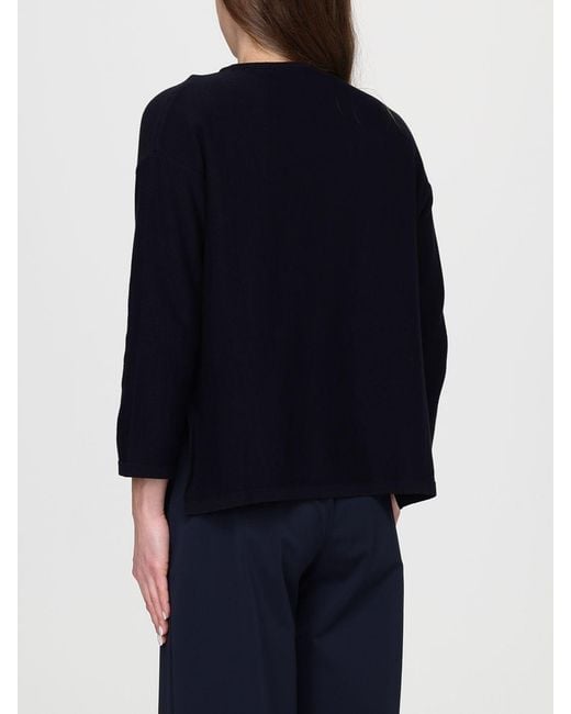 Max Mara Blue Wool Knit