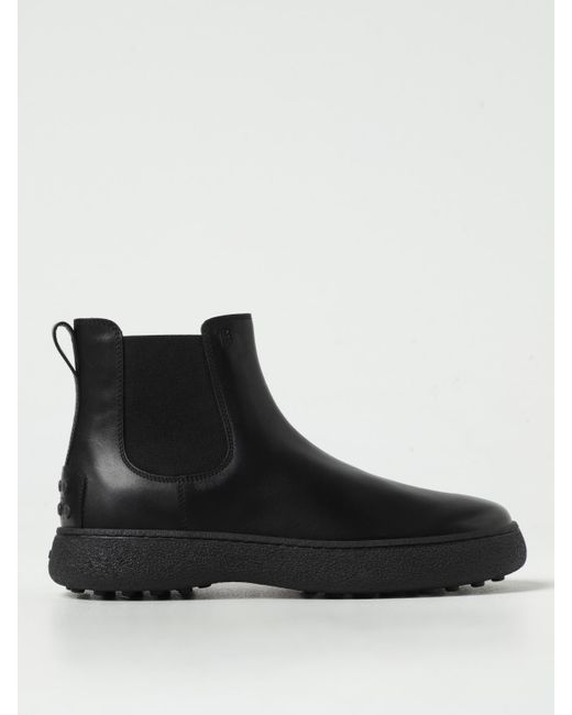 Tod's Black Boots for men