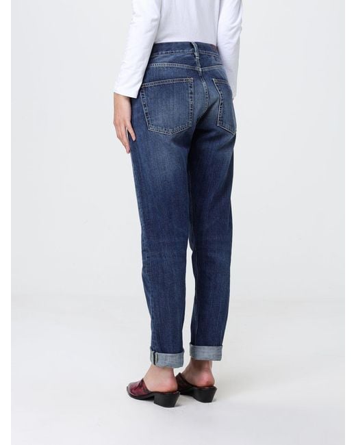 Dondup Blue Slim Fit Denim Jeans