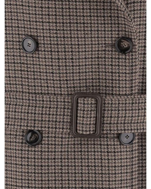 Tagliatore Brown Mantel Damen