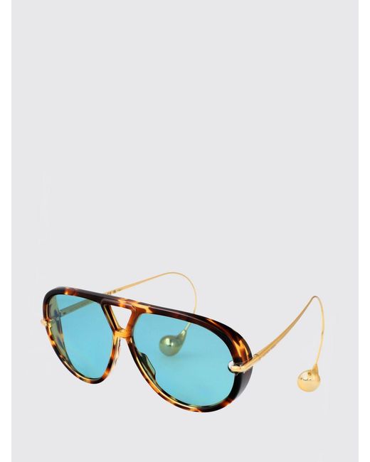 Bottega Veneta Blue Bv1273S Metal And Acetate Sunglasses