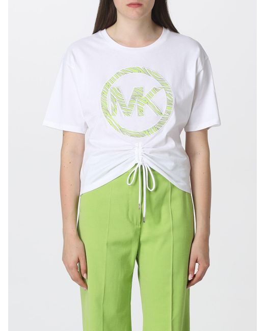 Camiseta Michael Kors de color Verde | Lyst