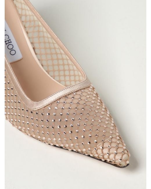 Jimmy Choo Natural Ixia Pumps By