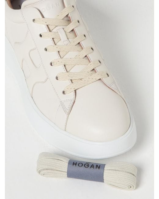 Hogan Natural Rebel H564 Leather Sneakers