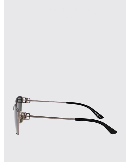 Balenciaga Green Metal Sunglasses