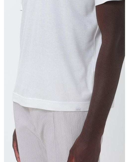 Paul & Shark White Paul &Amp Shark T-Shirt for men