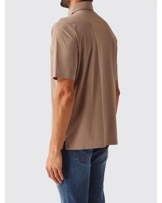 Herno Blue Polo Shirt for men