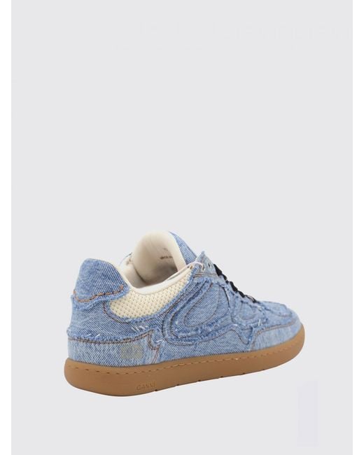 Ganni Blue Sneakers