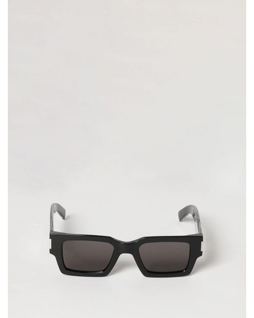 Saint Laurent Black Sl 572 Acetate Sunglasses for men