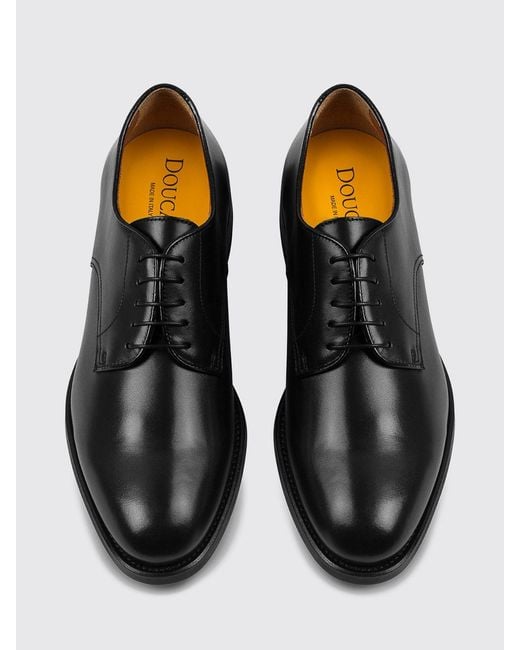 Doucal's White Brogue Shoes for men