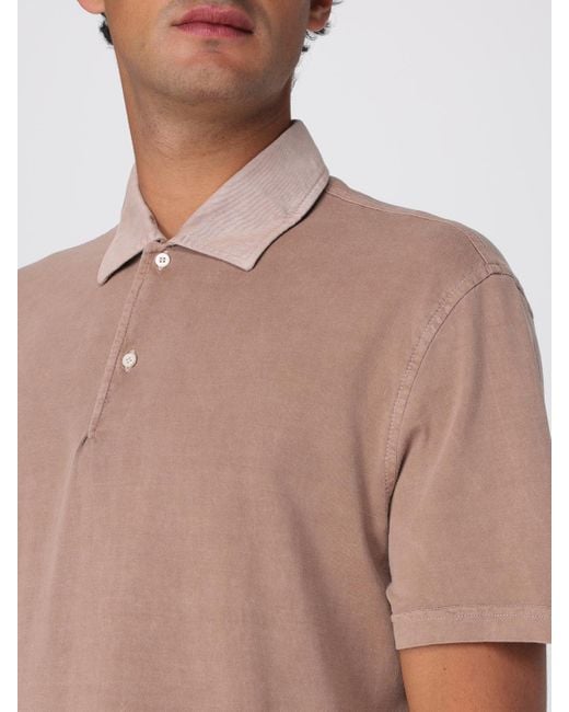 Aspesi Brown Polo Shirt for men
