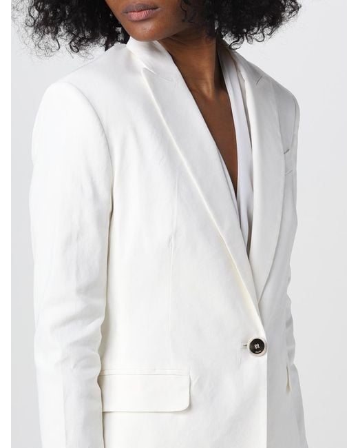 Pinko White Blazer