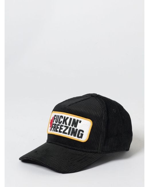 DSquared² Black Hat for men