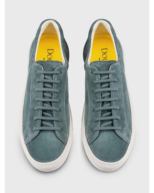 Doucal's Green Suede Sneakers